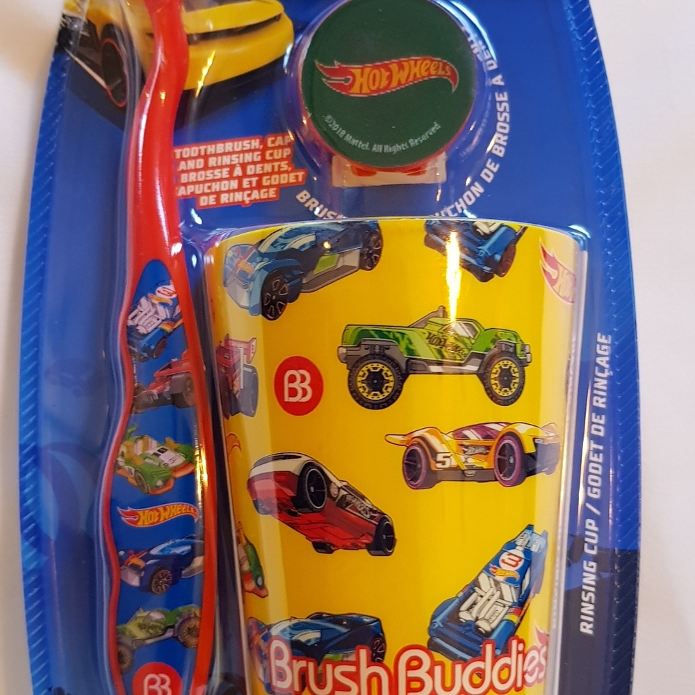 Hot Wheel Tooth Brush Kit